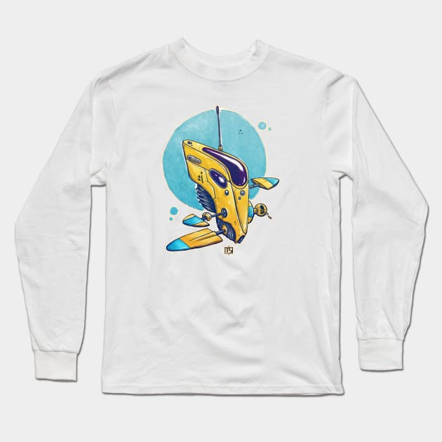 Flyer Long Sleeve T-Shirt by INKSPACE